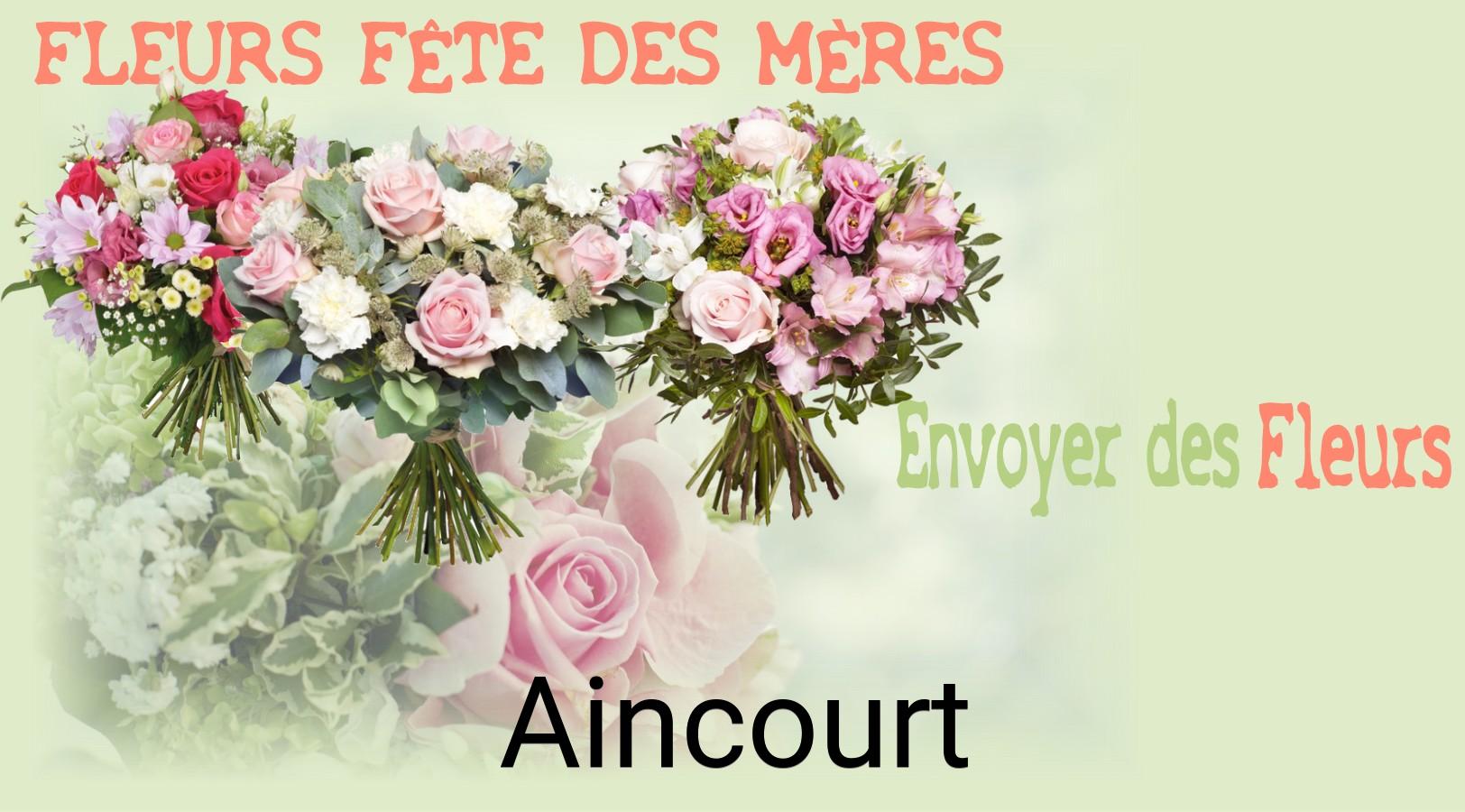 Bouquet de Fête des Mères livré à Aincourt