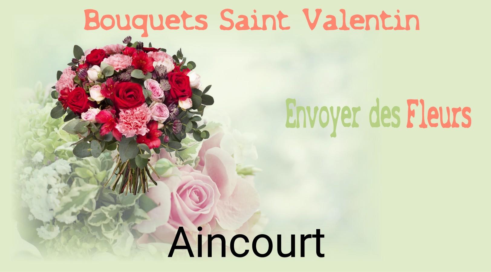 Roses de Saint-Valentin livrées à Aincourt